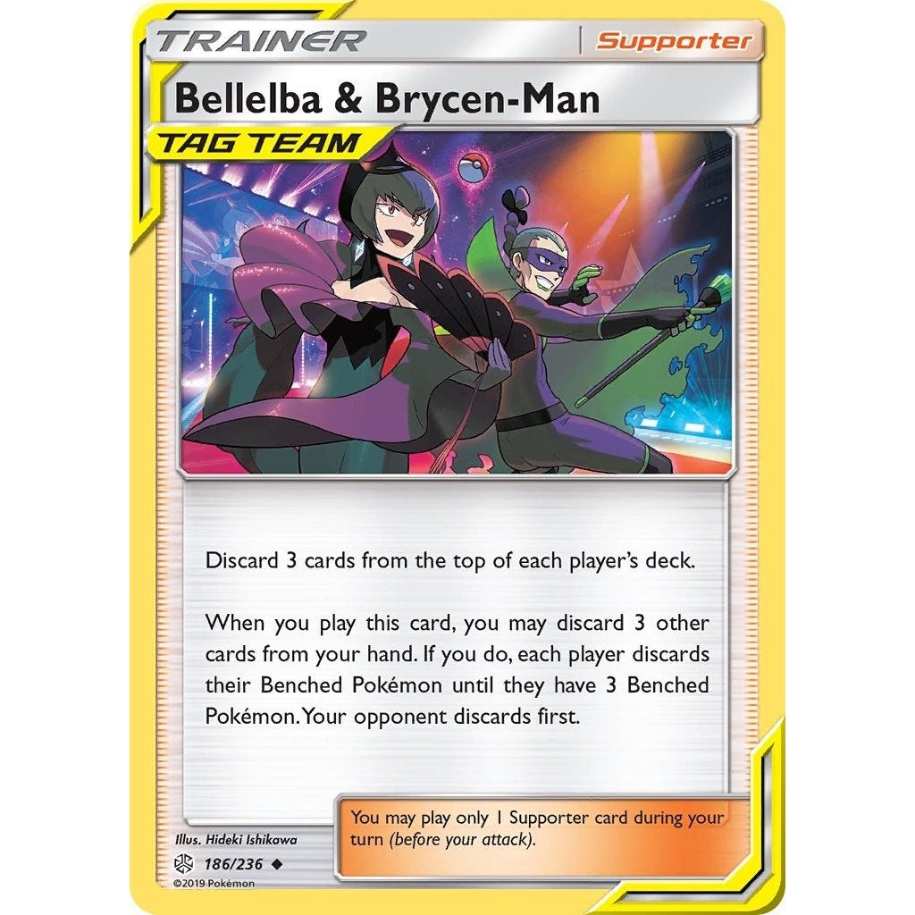 Image for Bellelba & Brycen-Man (186/236) (SM12) - Pokemon