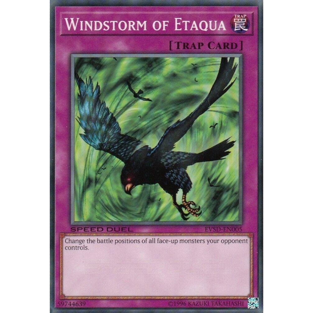 Image for Windstorm of Etaqua (EVSD-EN005) (EVSD) - YuGiOh