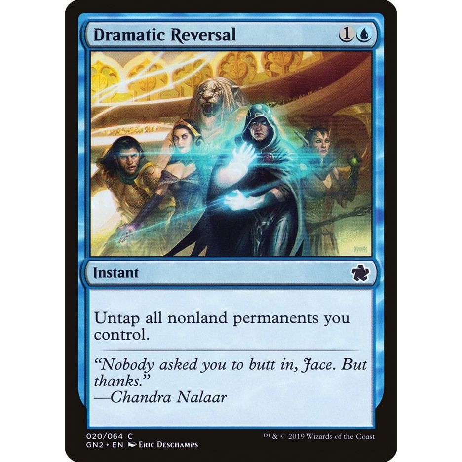 Image for Dramatic Reversal (20) (GN2) - Magic: The Gathering