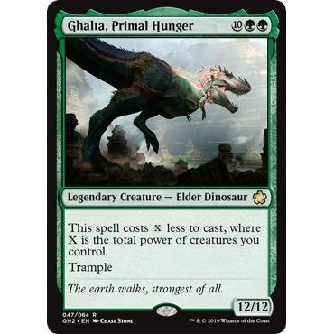 Image for Ghalta, Primal Hunger (47) (GN2) - Magic: The Gathering