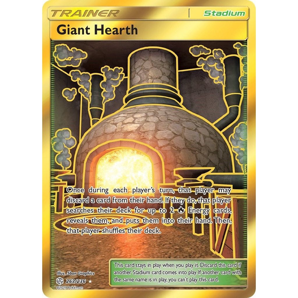 Image for Giant Hearth (Secret) (263/236) (SM12) - Pokemon