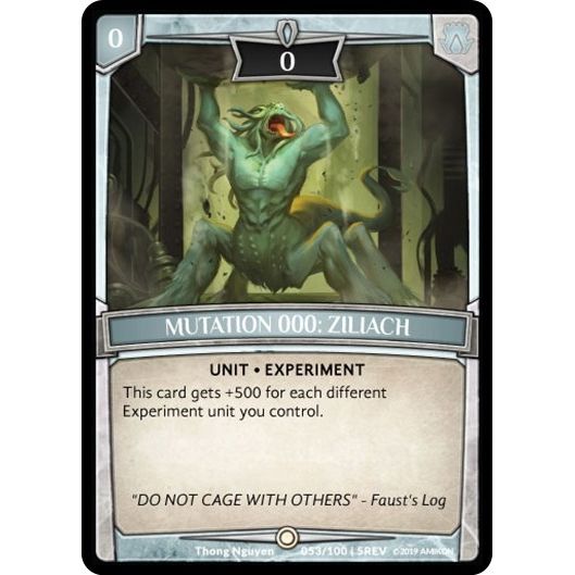 Image for Mutation 000: Ziliach (53/100 | 5REV) (REV) - Argent Saga TCG