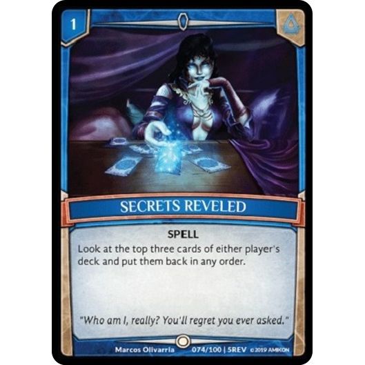 Image for Secrets Reveled (74/100 | 5REV) (REV) - Argent Saga TCG