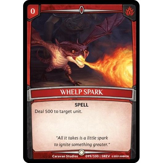 Image for Whelp Spark (99/100 | 5REV) (REV) - Argent Saga TCG
