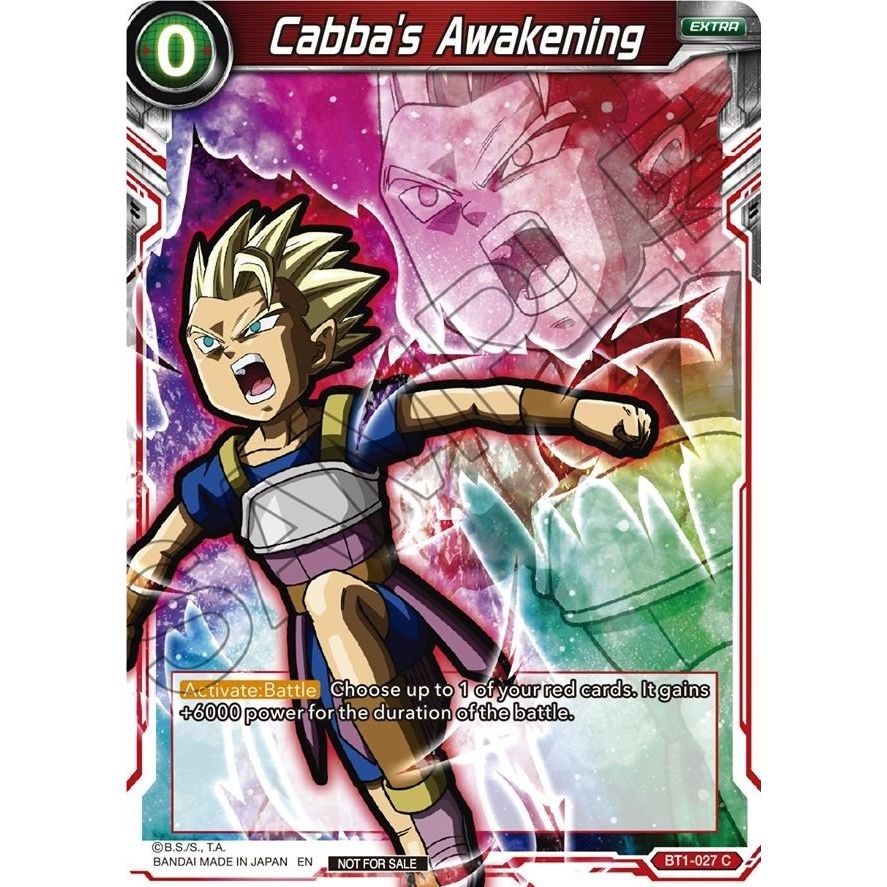 Image for Cabba's Awakening (Event Pack 05) (BT1-027) (PR) - Dragon Ball Super: Masters