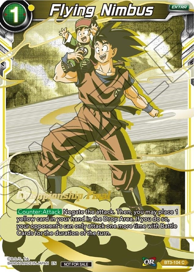 Image for Flying Nimbus (Championship Final 2019) (BT3-104) (TPR) - Dragon Ball Super: Masters
