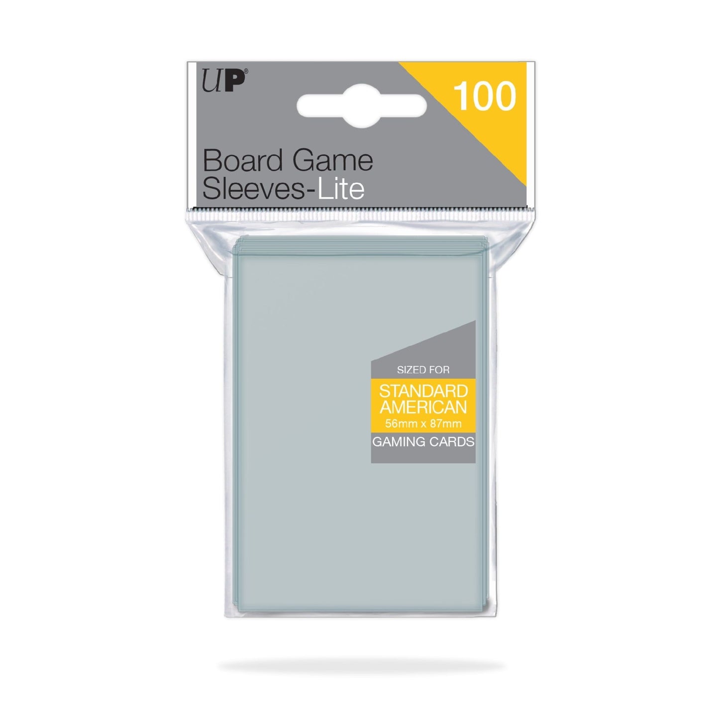 Image for Lite Standard American Board Game Sleeves - 56mm X 87mm (100-Pack) - Card Sleeves