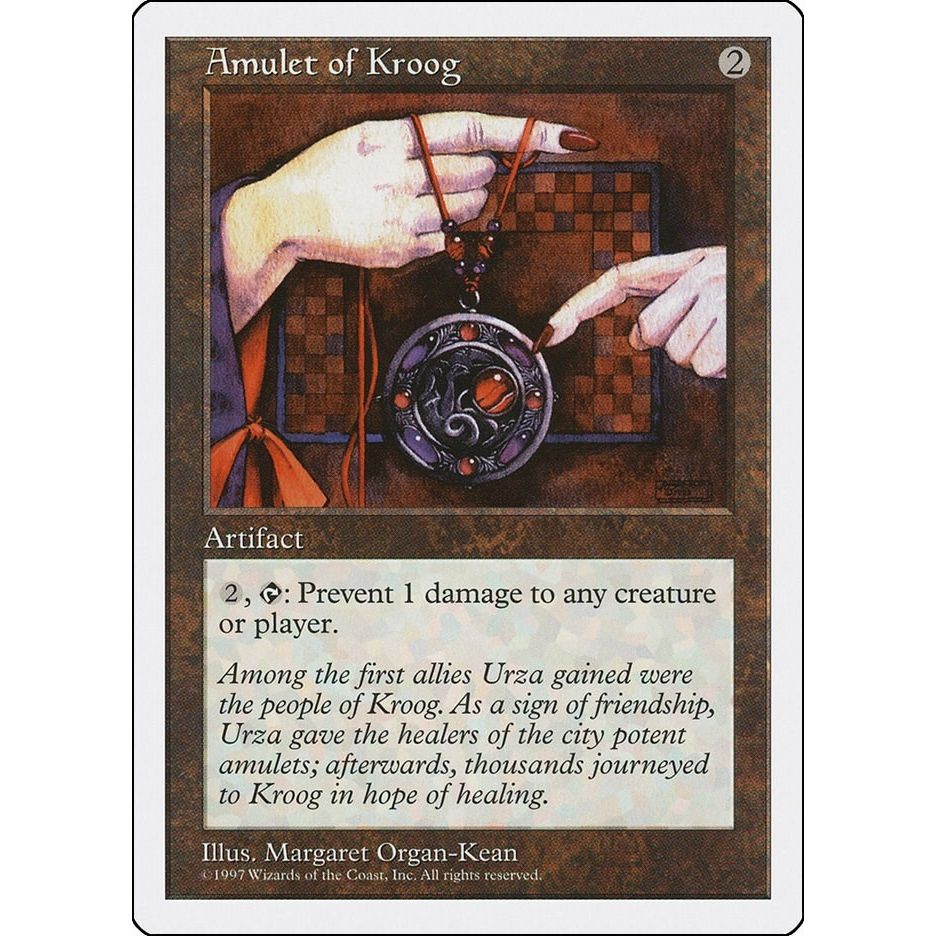 Image for Amulet of Kroog (5ED) - Magic: The Gathering