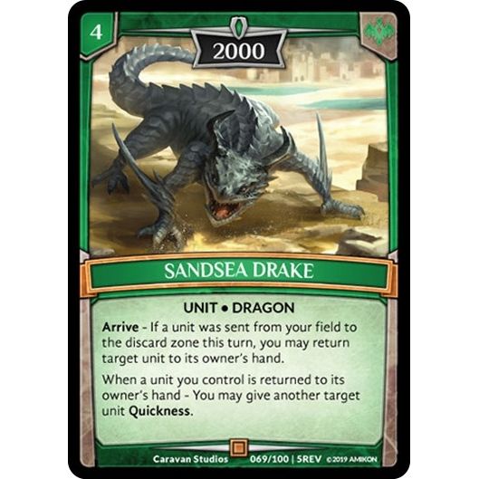 Image for Sandsea Drake (69/100 | 5REV) (REV) - Argent Saga TCG