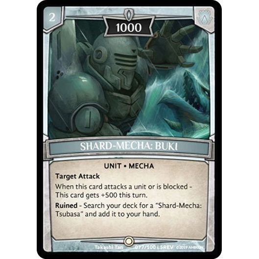 Image for Shard-Mecha: Buki (77/100 | 5REV) (REV) - Argent Saga TCG