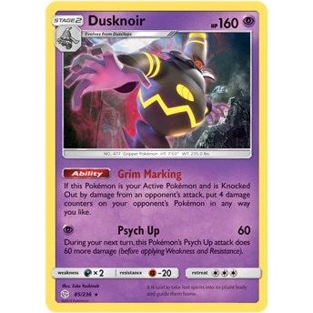 Image for Dusknoir - 85/236 (Prerelease Kit Exclusive) (085/236) (PR) - Pokemon