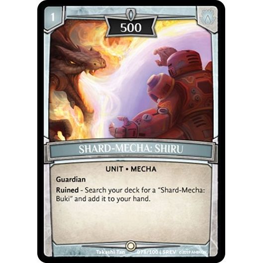 Image for Shard-Mecha: Shiru (78/100 | 5REV) (REV) - Argent Saga TCG