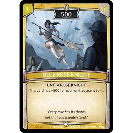 Image for Blue Rose Knight (13/100 | 5REV) (REV) - Argent Saga TCG