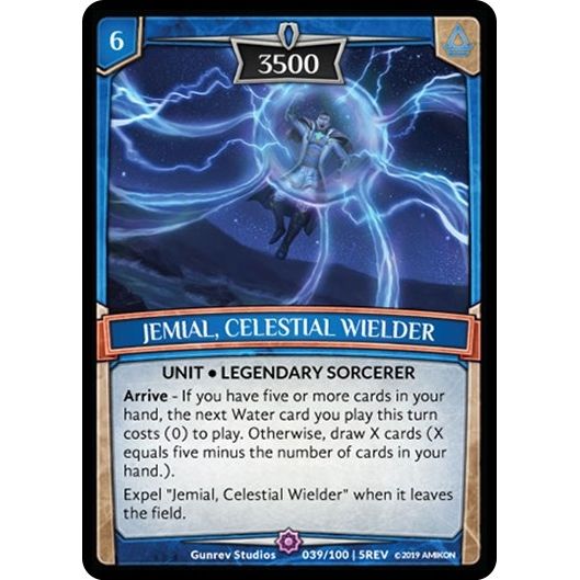 Image for Jemial, Celestial Wielder (39/100 | 5REV) (REV) - Argent Saga TCG