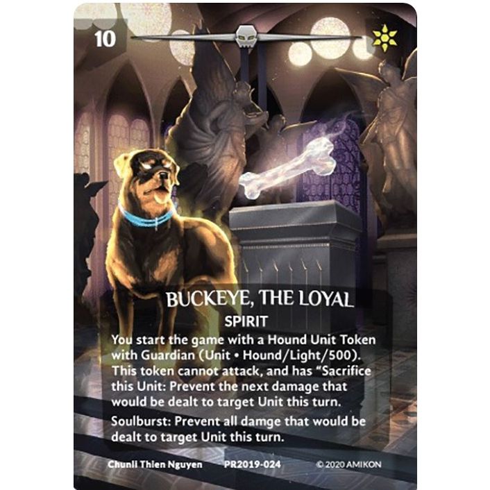 Image for Buckeye, the Loyal (Serial Numbered) (Foil) (PR2019-024) (PR) - Argent Saga TCG