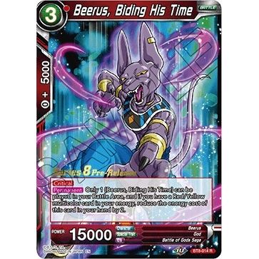 Image for Beerus, Biding His Time (BT8-014_PR) (DBS-B08PRE) - Dragon Ball Super: Masters