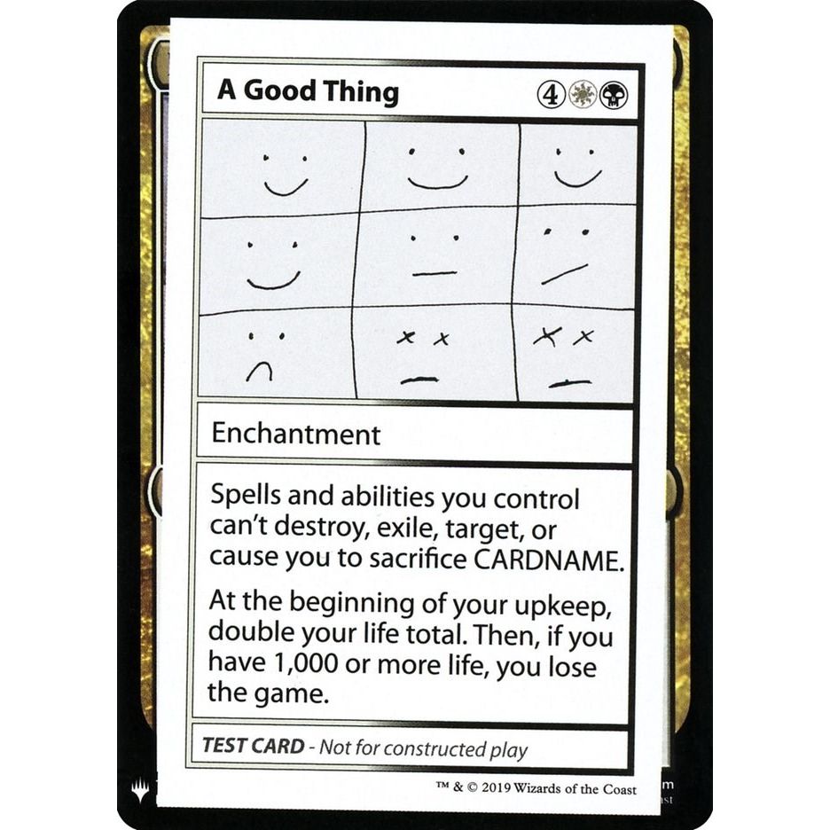 Image for A Good Thing (CMB1) - Magic: The Gathering