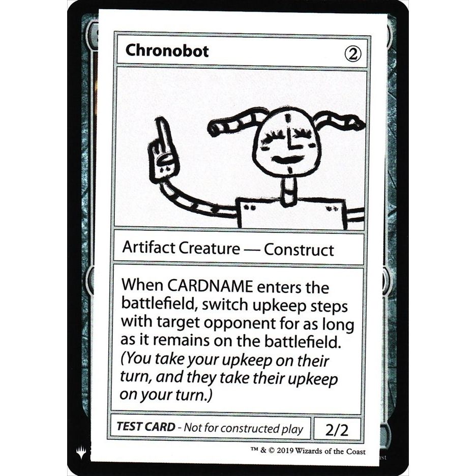 Image for Chronobot (CMB1) - Magic: The Gathering