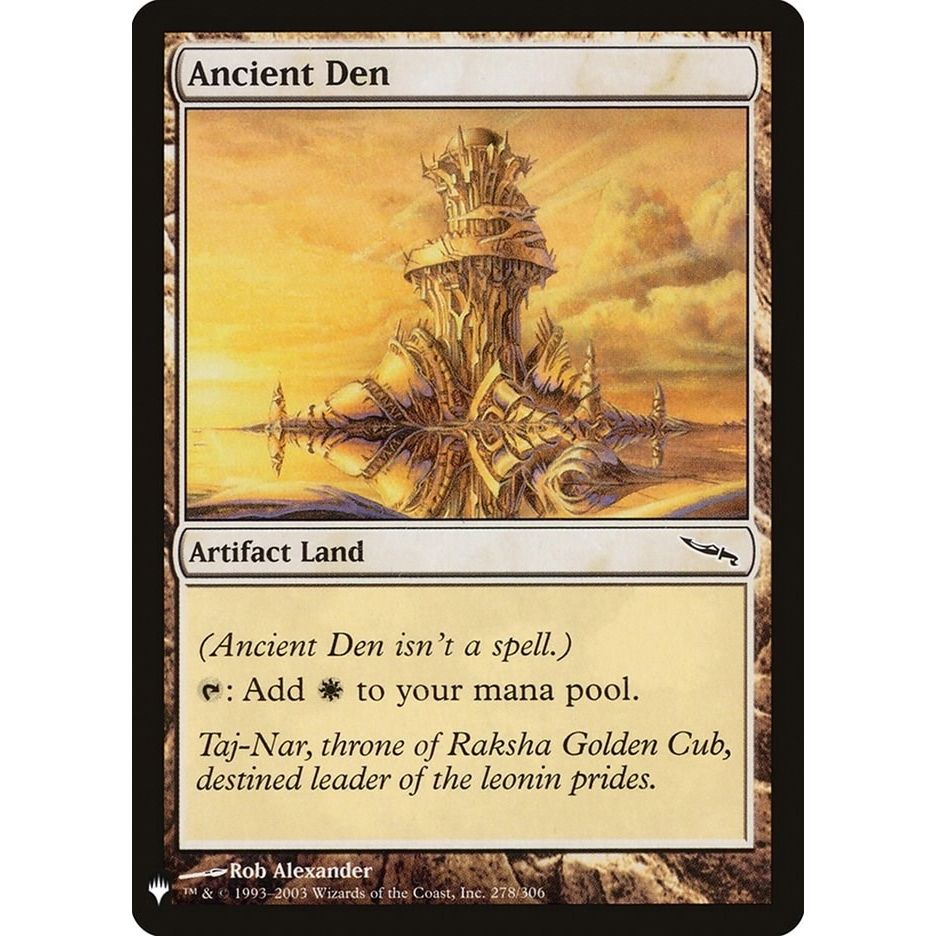 Image for Ancient Den (278/306) (LIST) - Magic: The Gathering