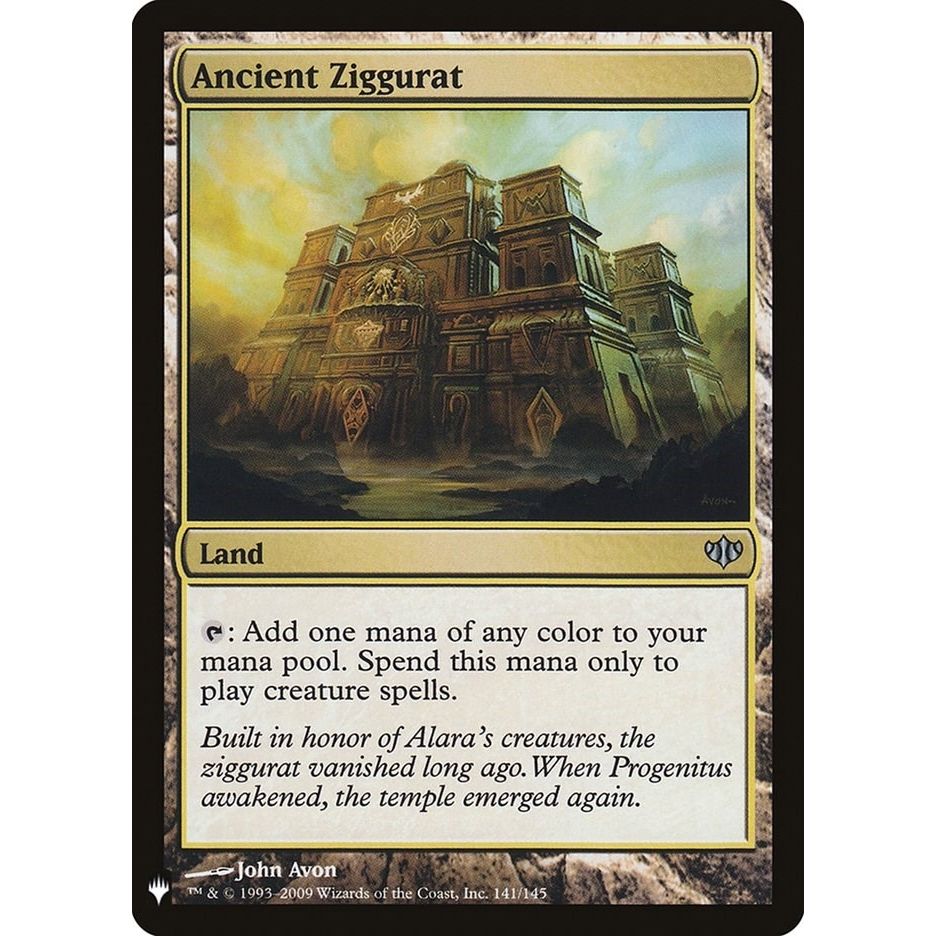 Image for Ancient Ziggurat (141) (LIST) - Magic: The Gathering