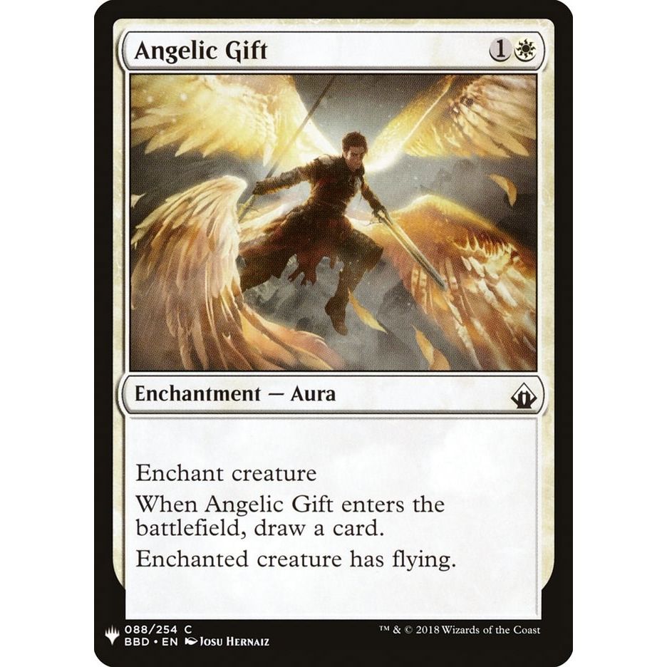 Image for Angelic Gift (88) (LIST) - Magic: The Gathering