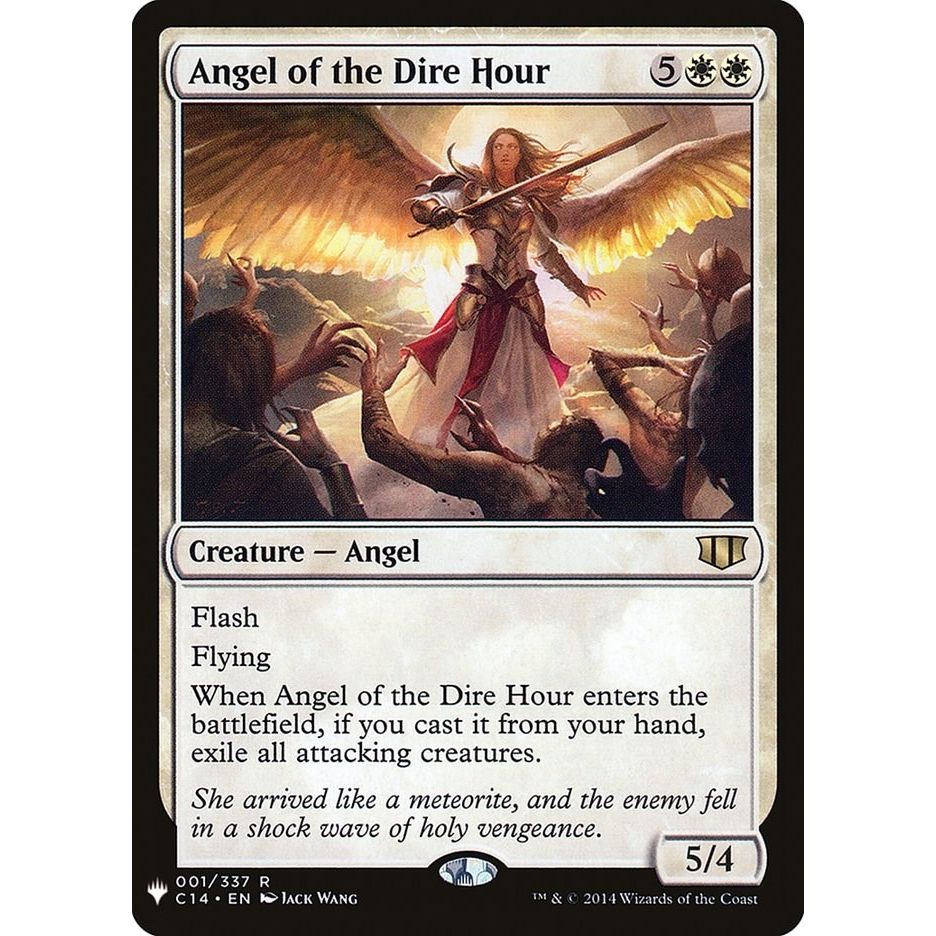 Image for Angel of the Dire Hour (1) (LIST) - Magic: The Gathering