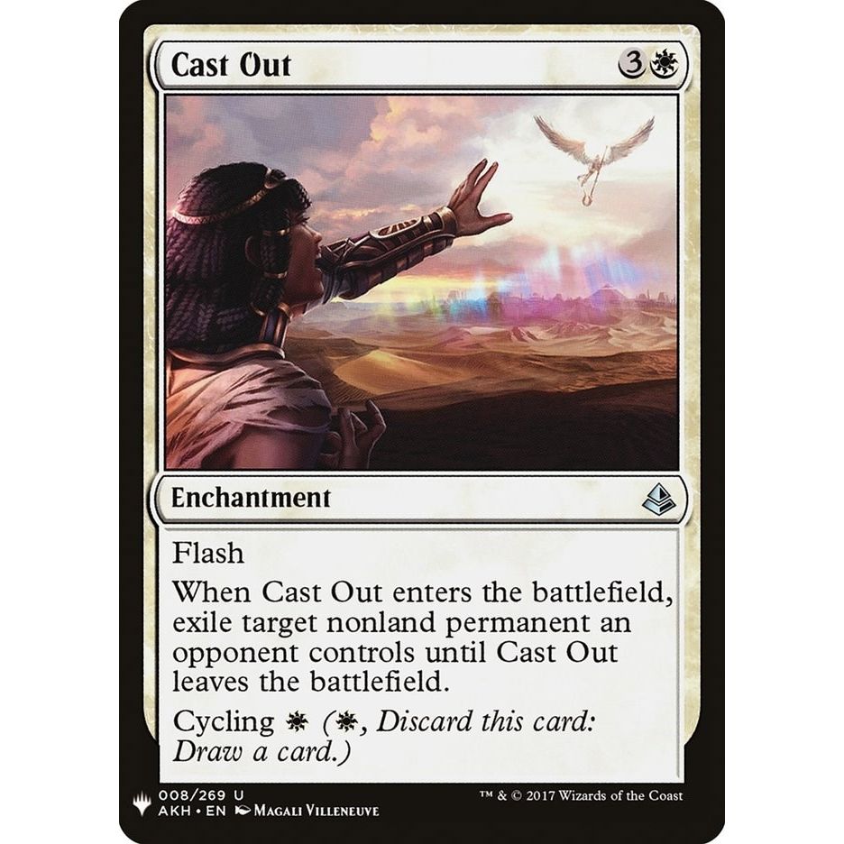 Image for Cast Out (8) (LIST) - Magic: The Gathering