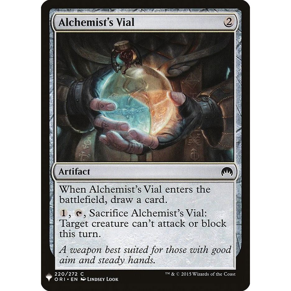 Image for Alchemist's Vial (220) (LIST) - Magic: The Gathering