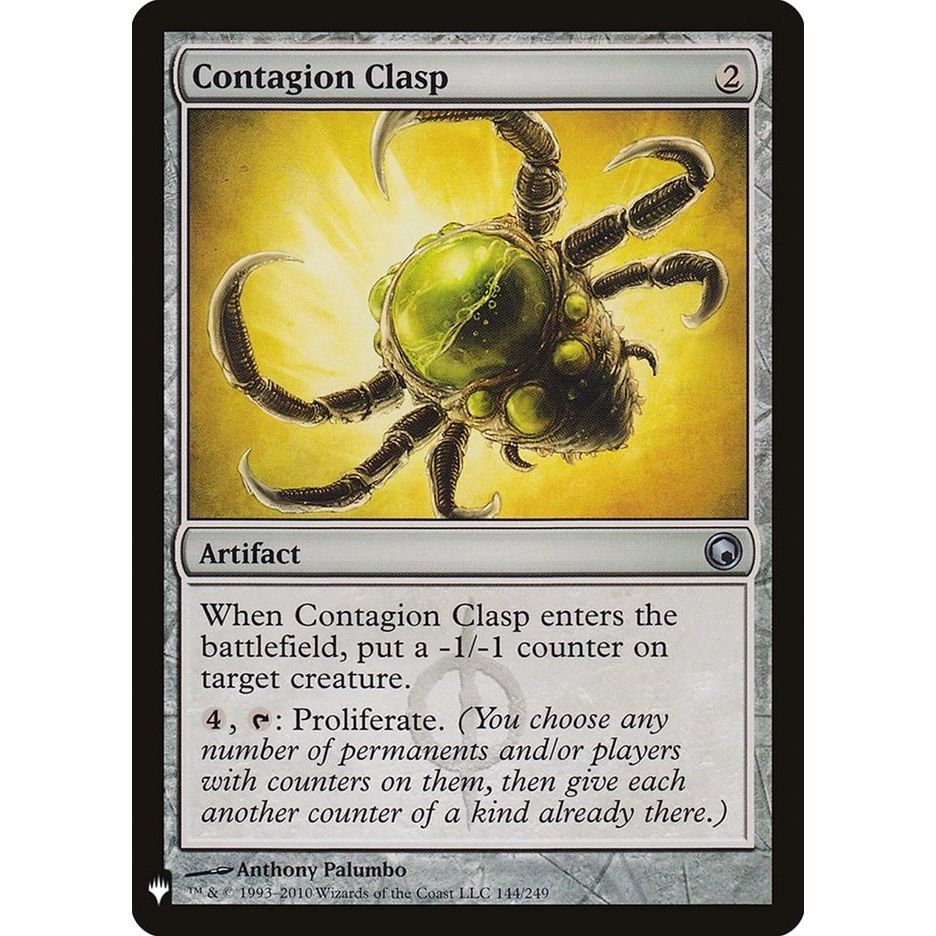 Image for Contagion Clasp (144) (LIST) - Magic: The Gathering