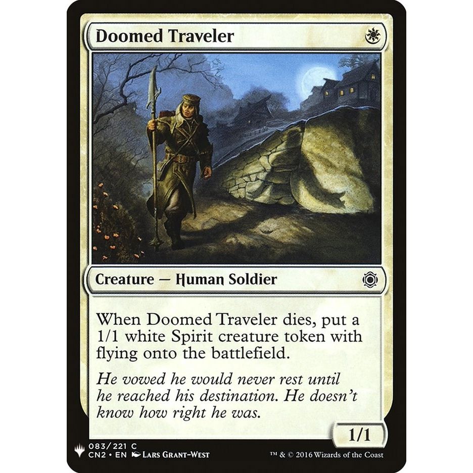 Image for Doomed Traveler (CN2) (83) (LIST) - Magic: The Gathering
