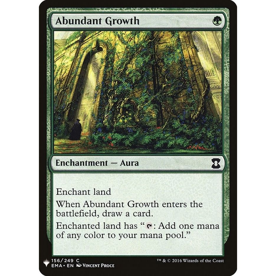 Image for Abundant Growth (156) (LIST) - Magic: The Gathering