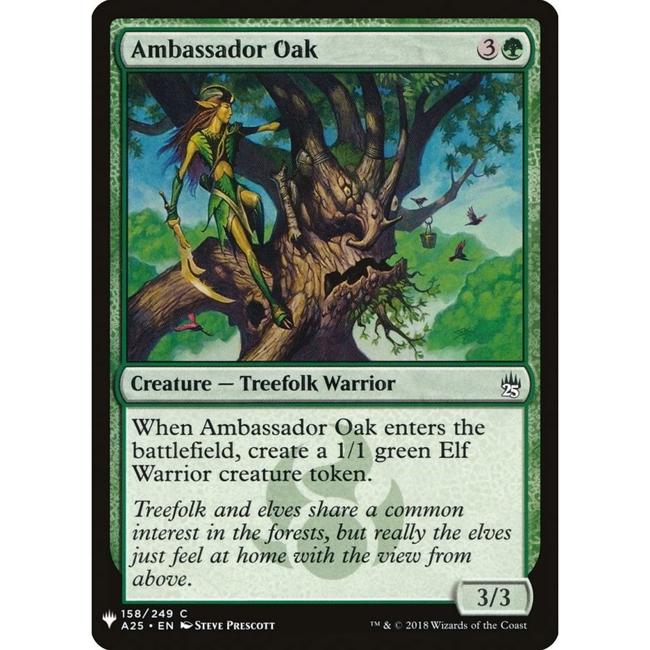 Image for Ambassador Oak (158) (LIST) - Magic: The Gathering