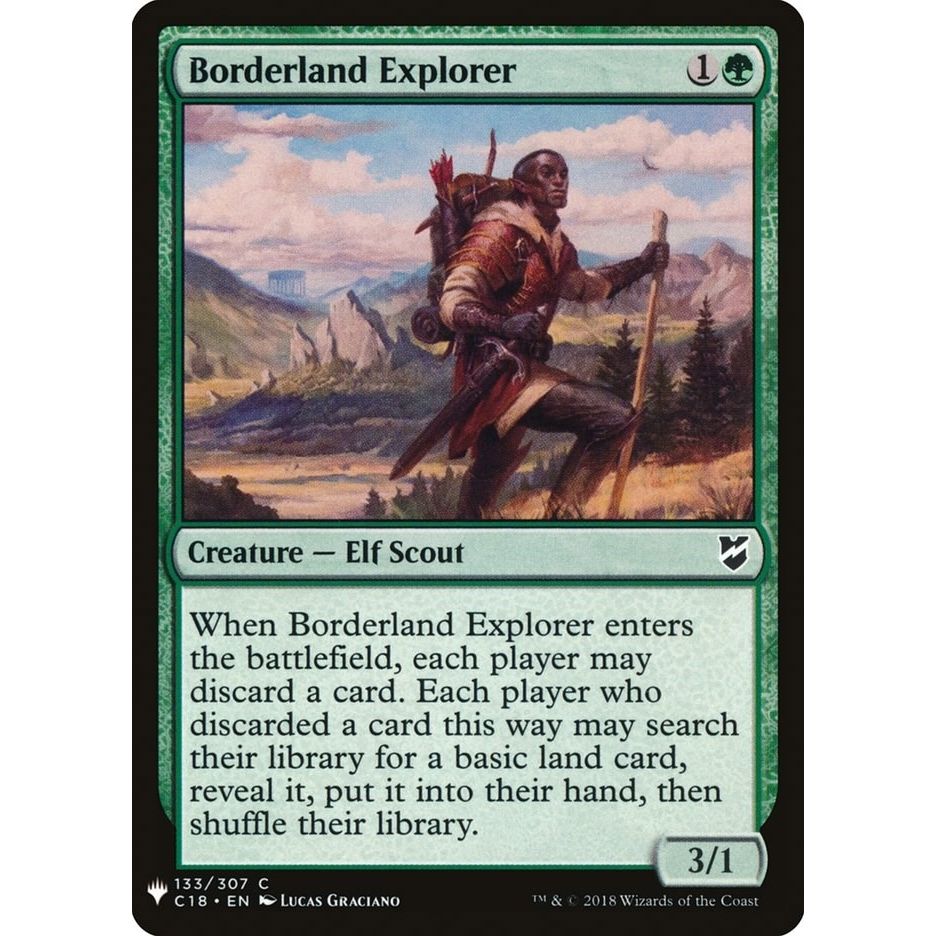 Image for Borderland Explorer (133) (LIST) - Magic: The Gathering