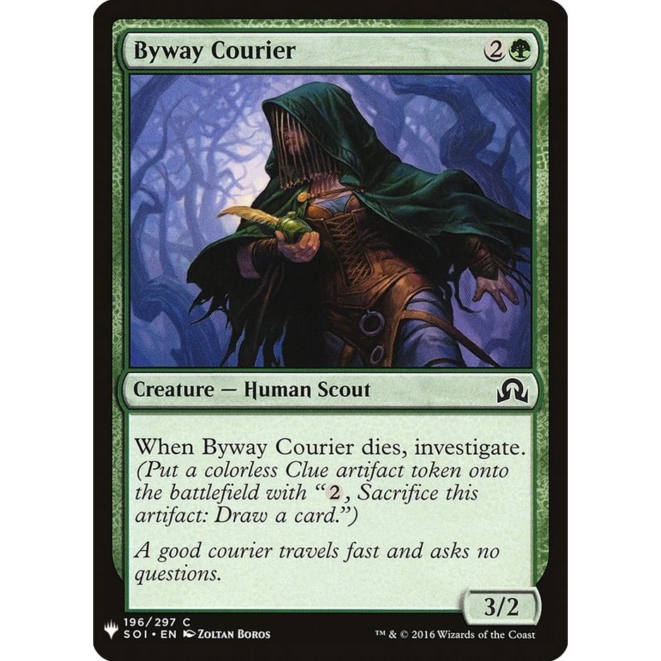 Image for Byway Courier (196) (LIST) - Magic: The Gathering