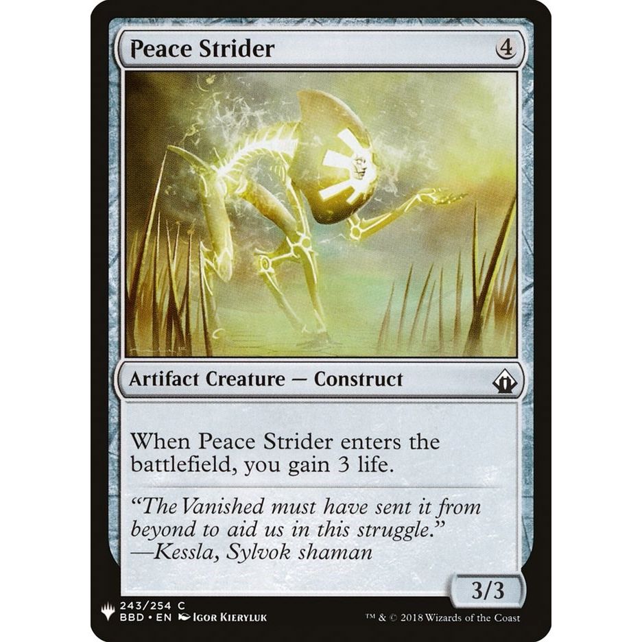 Image for Peace Strider (243) (LIST) - Magic: The Gathering