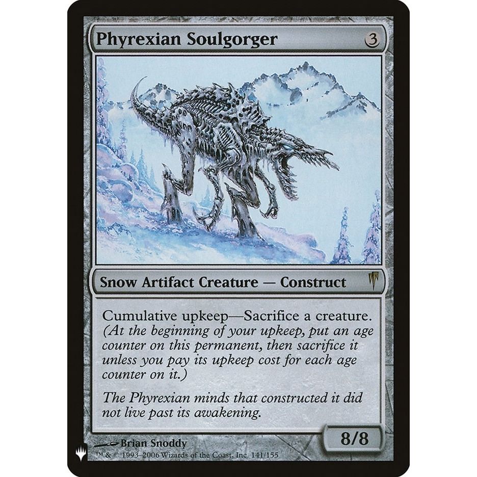 Image for Phyrexian Soulgorger (141/155) (LIST) - Magic: The Gathering
