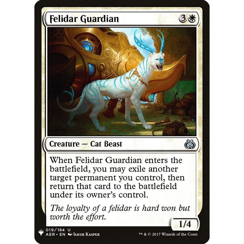 Image for Felidar Guardian (19) (LIST) - Magic: The Gathering