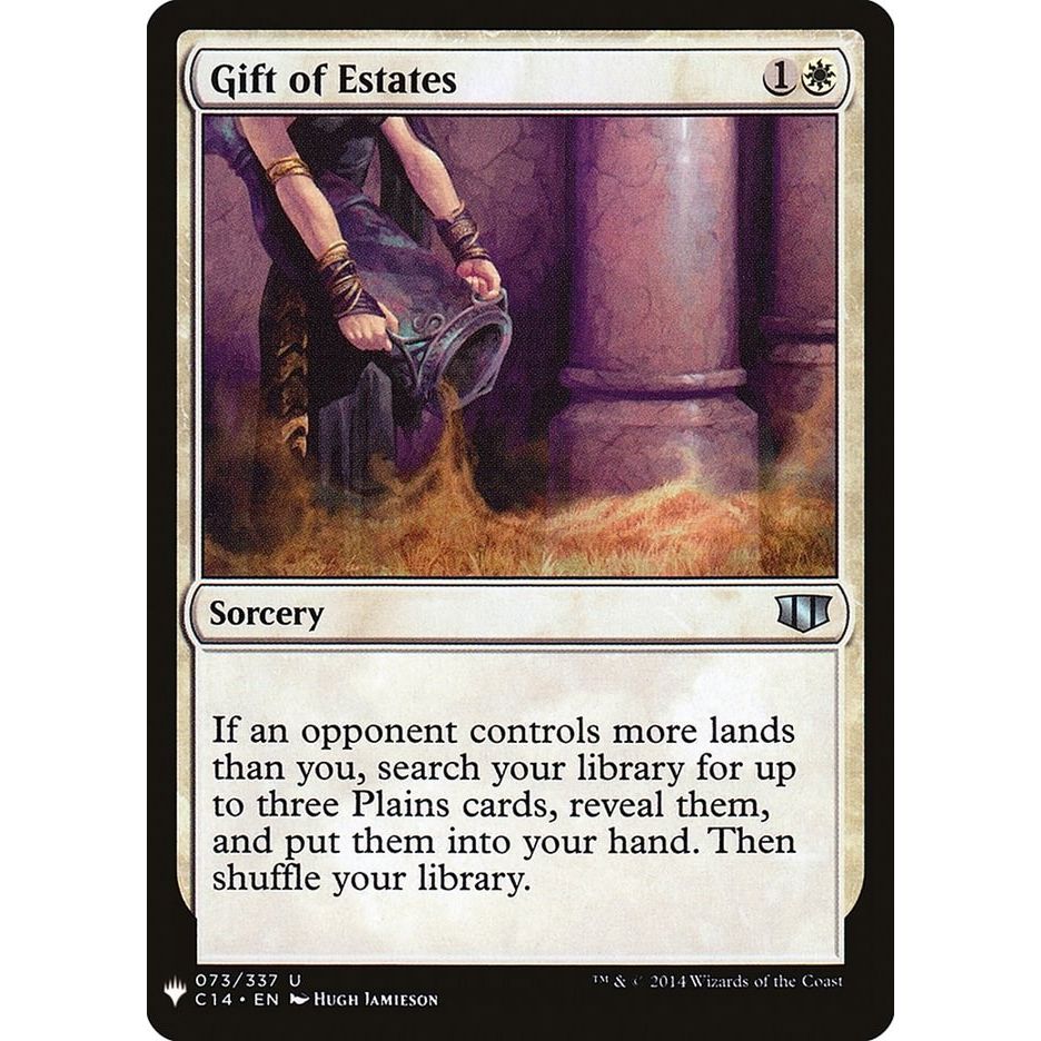 Image for Gift of Estates (73) (LIST) - Magic: The Gathering