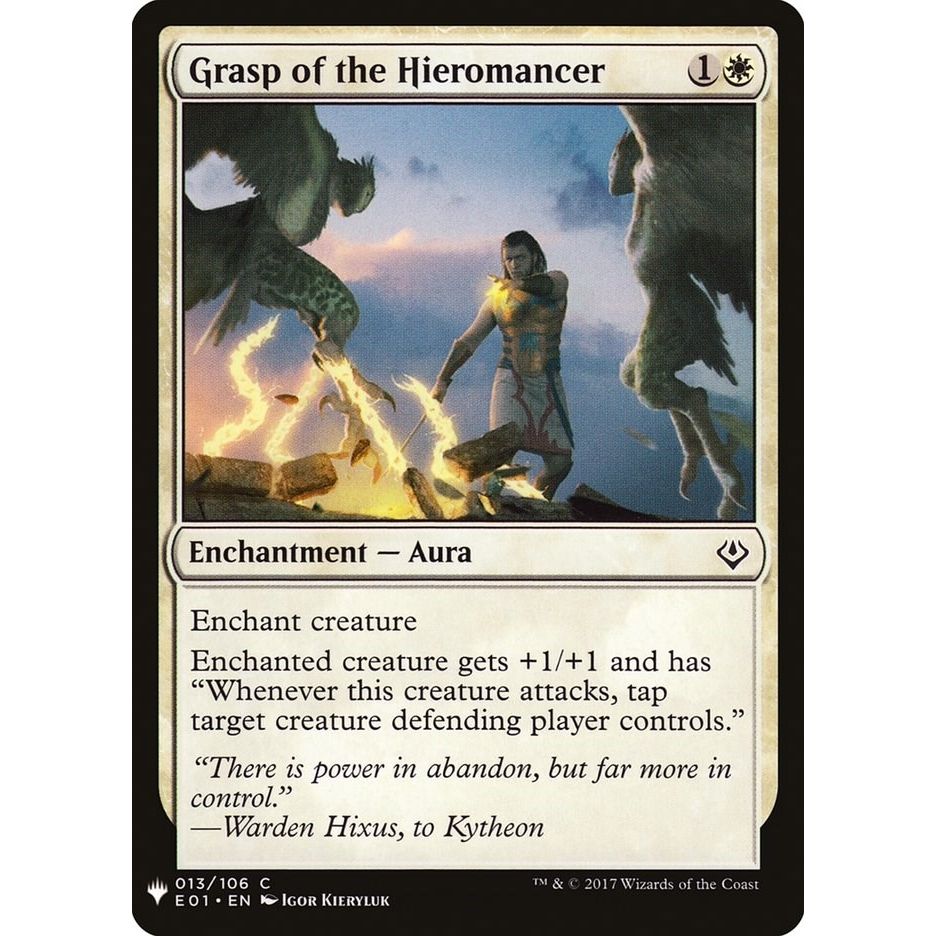 Image for Grasp of the Hieromancer (13) (LIST) - Magic: The Gathering