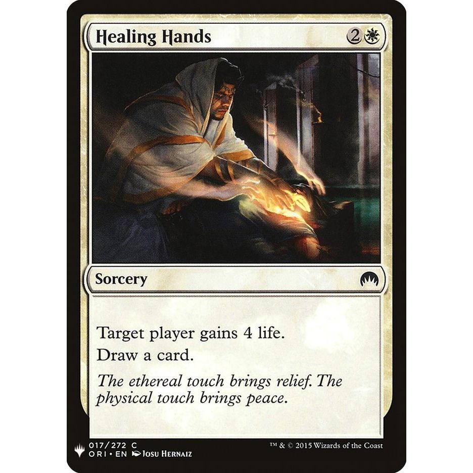 Image for Healing Hands (17) (LIST) - Magic: The Gathering
