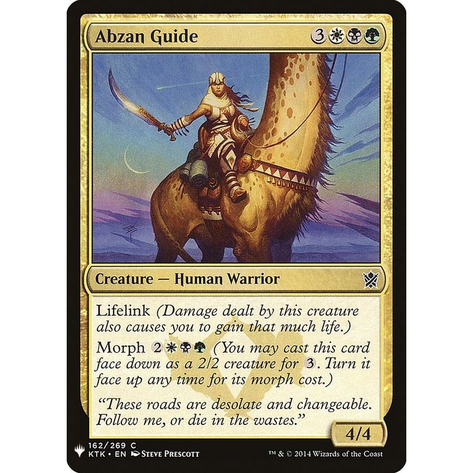 Image for Abzan Guide (162) (LIST) - Magic: The Gathering