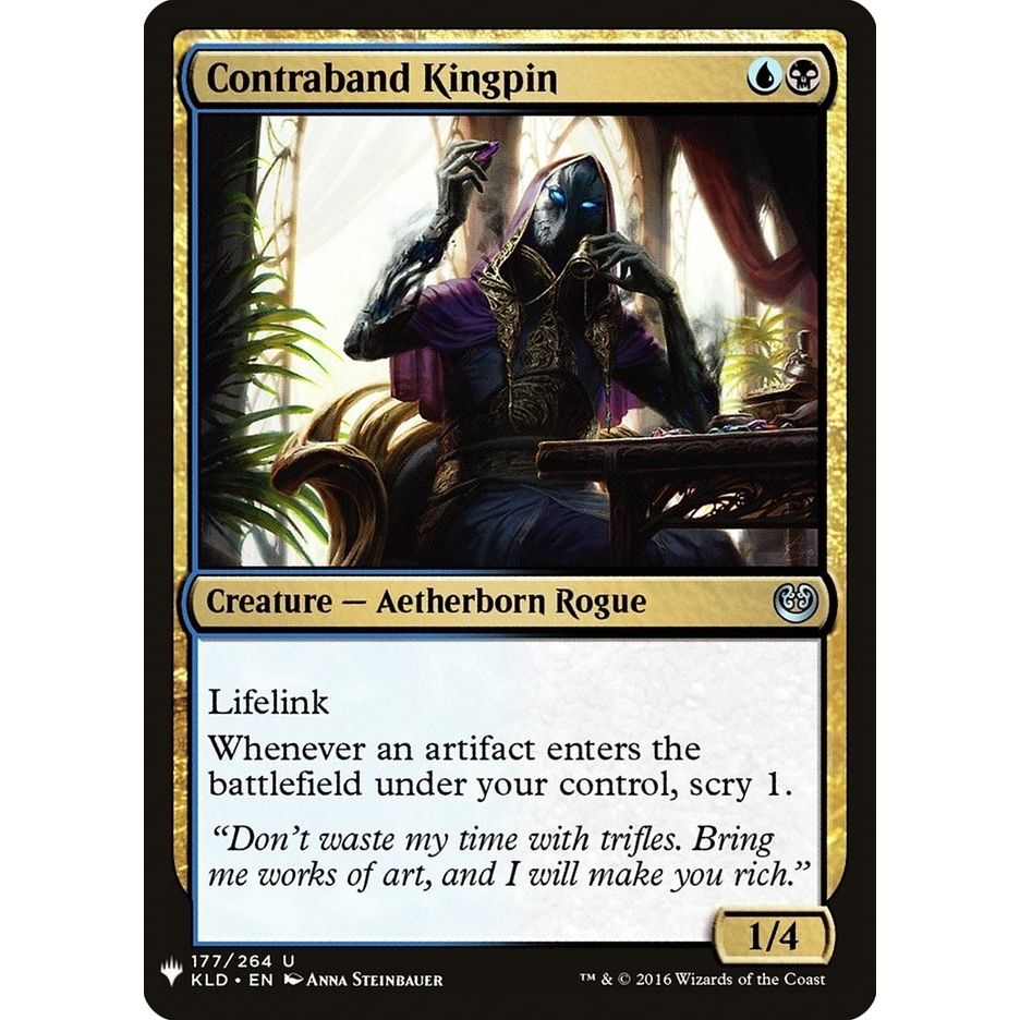 Image for Contraband Kingpin (177) (LIST) - Magic: The Gathering