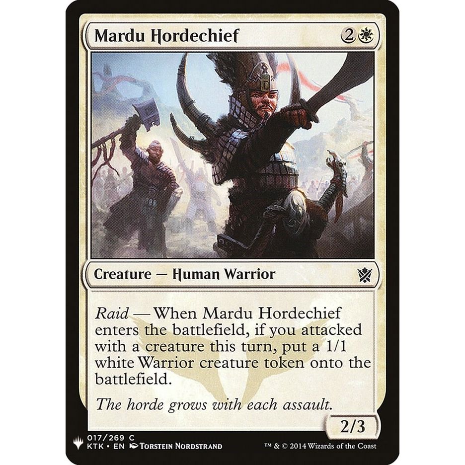 Image for Mardu Hordechief (17) (LIST) - Magic: The Gathering