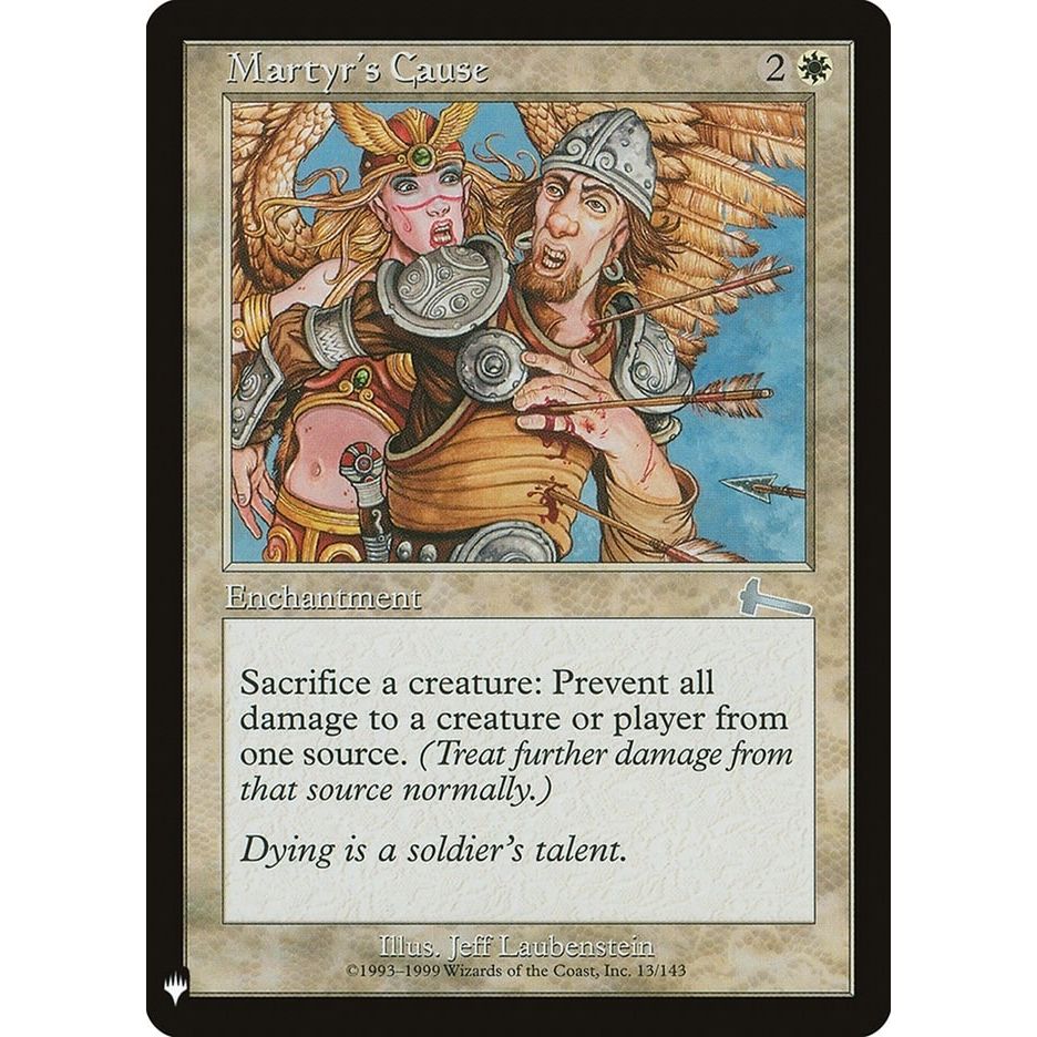 Image for Martyr's Cause (13) (LIST) - Magic: The Gathering