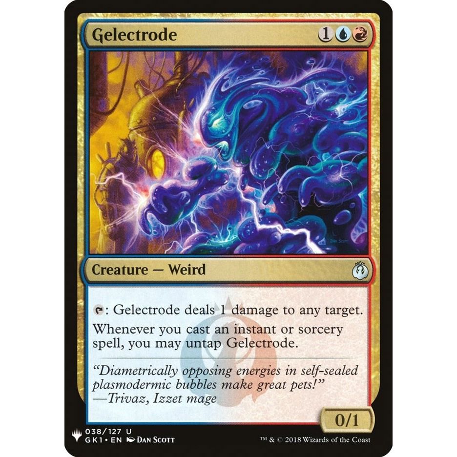 Image for Gelectrode (38) (LIST) - Magic: The Gathering