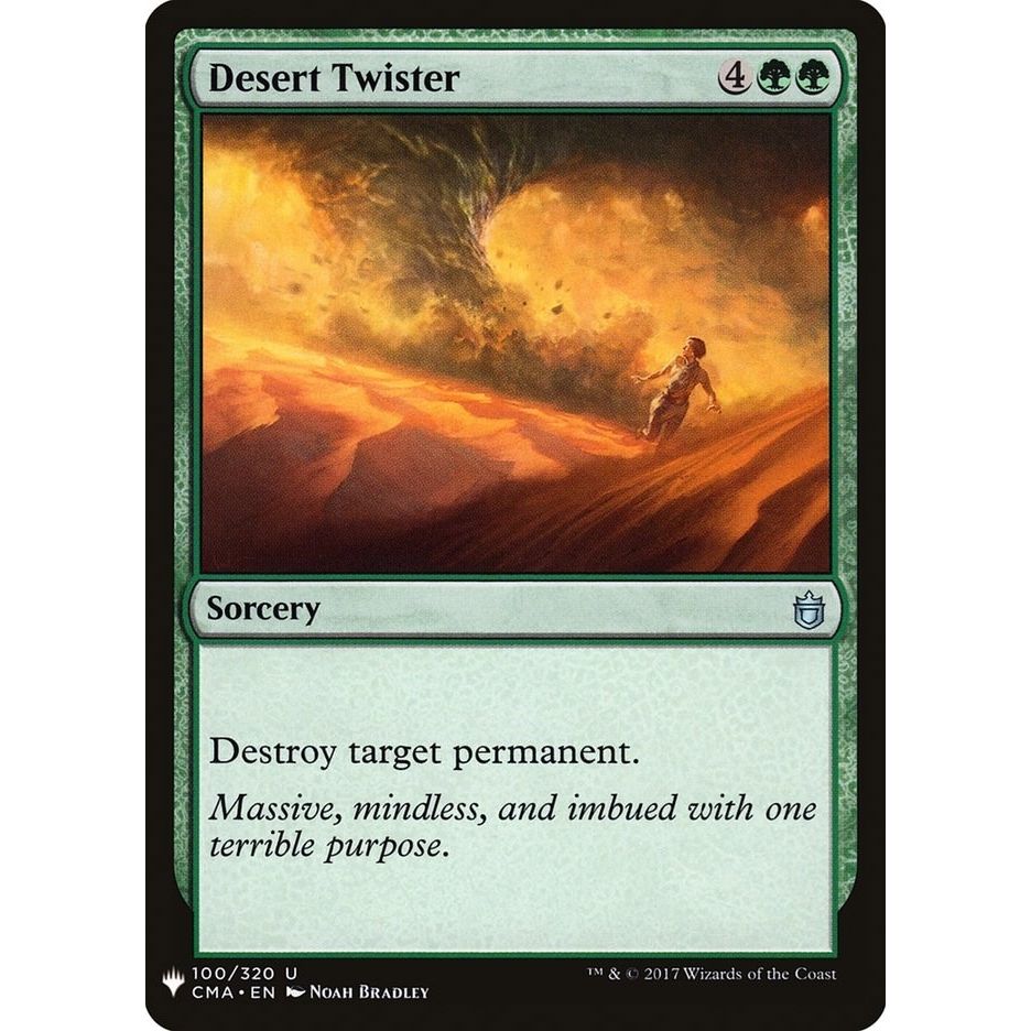 Image for Desert Twister (100) (LIST) - Magic: The Gathering