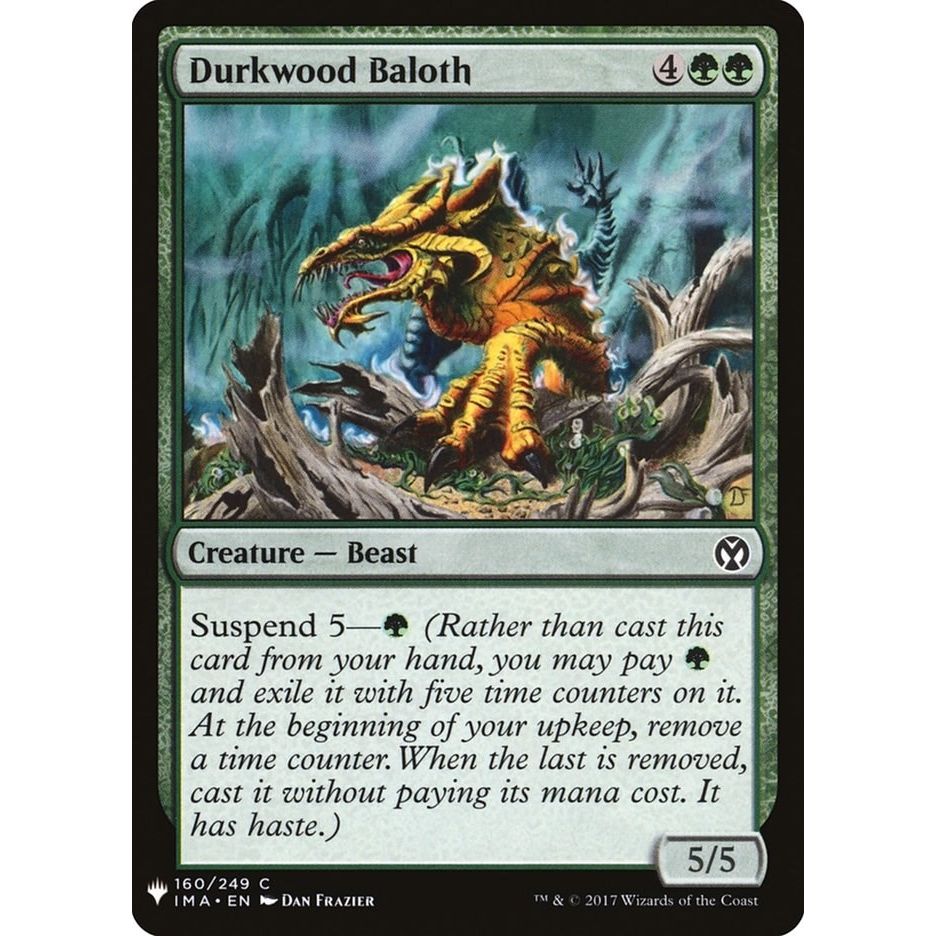 Image for Durkwood Baloth (160) (LIST) - Magic: The Gathering