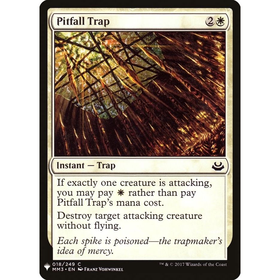 Image for Pitfall Trap (18) (LIST) - Magic: The Gathering