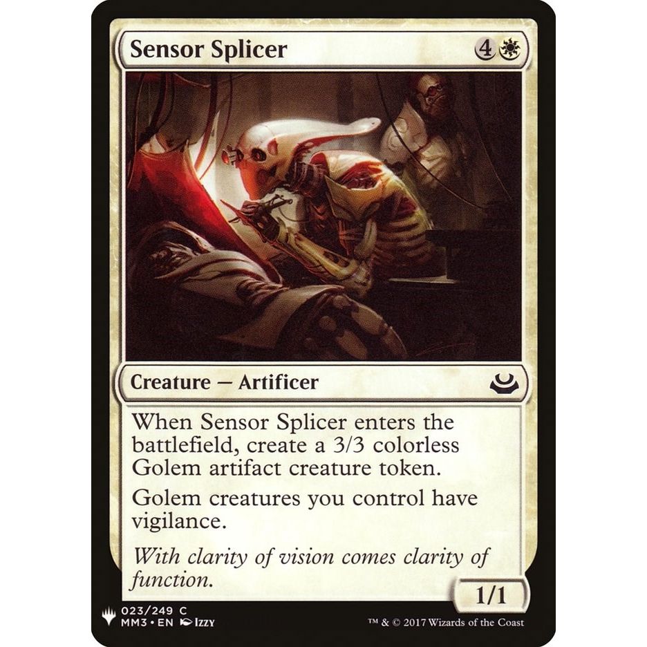 Image for Sensor Splicer (23) (LIST) - Magic: The Gathering