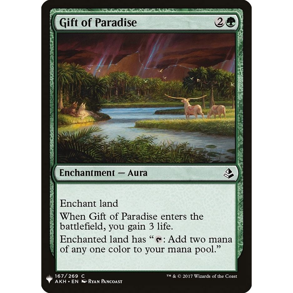 Image for Gift of Paradise (167) (LIST) - Magic: The Gathering
